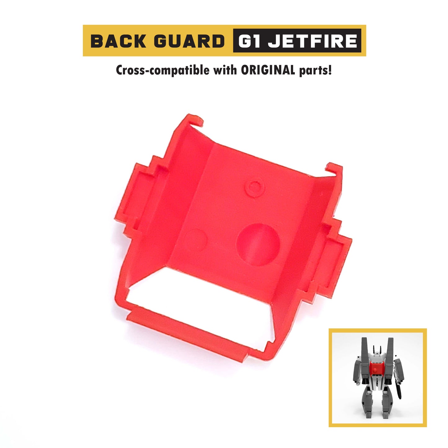Back Guard Part for G1 Jetfire