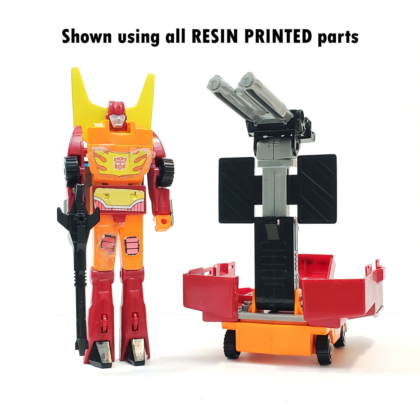 Complete Parts Set for G1 Rodimus Prime