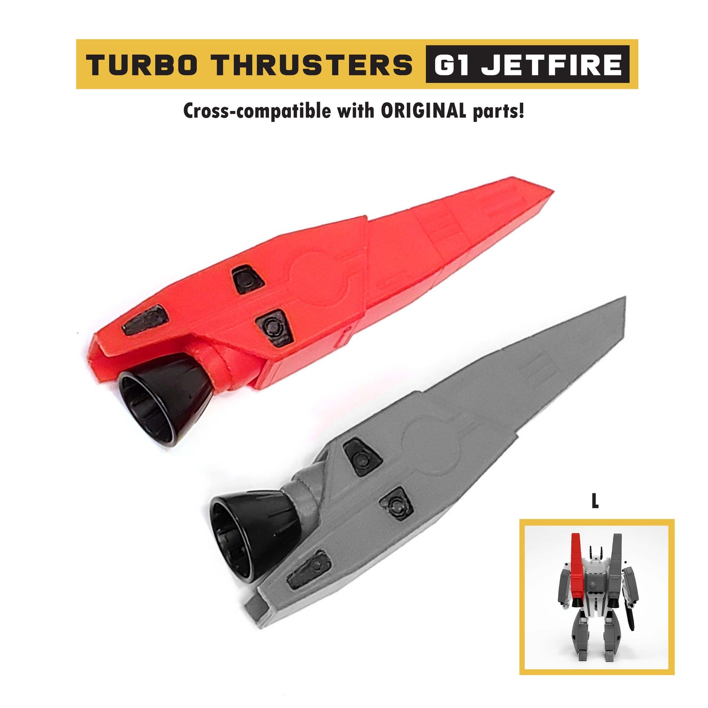 Turbo Thruster Parts for G1 Jetfire