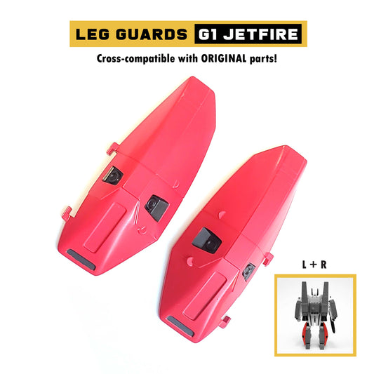 Leg Guard Parts for G1 Jetfire