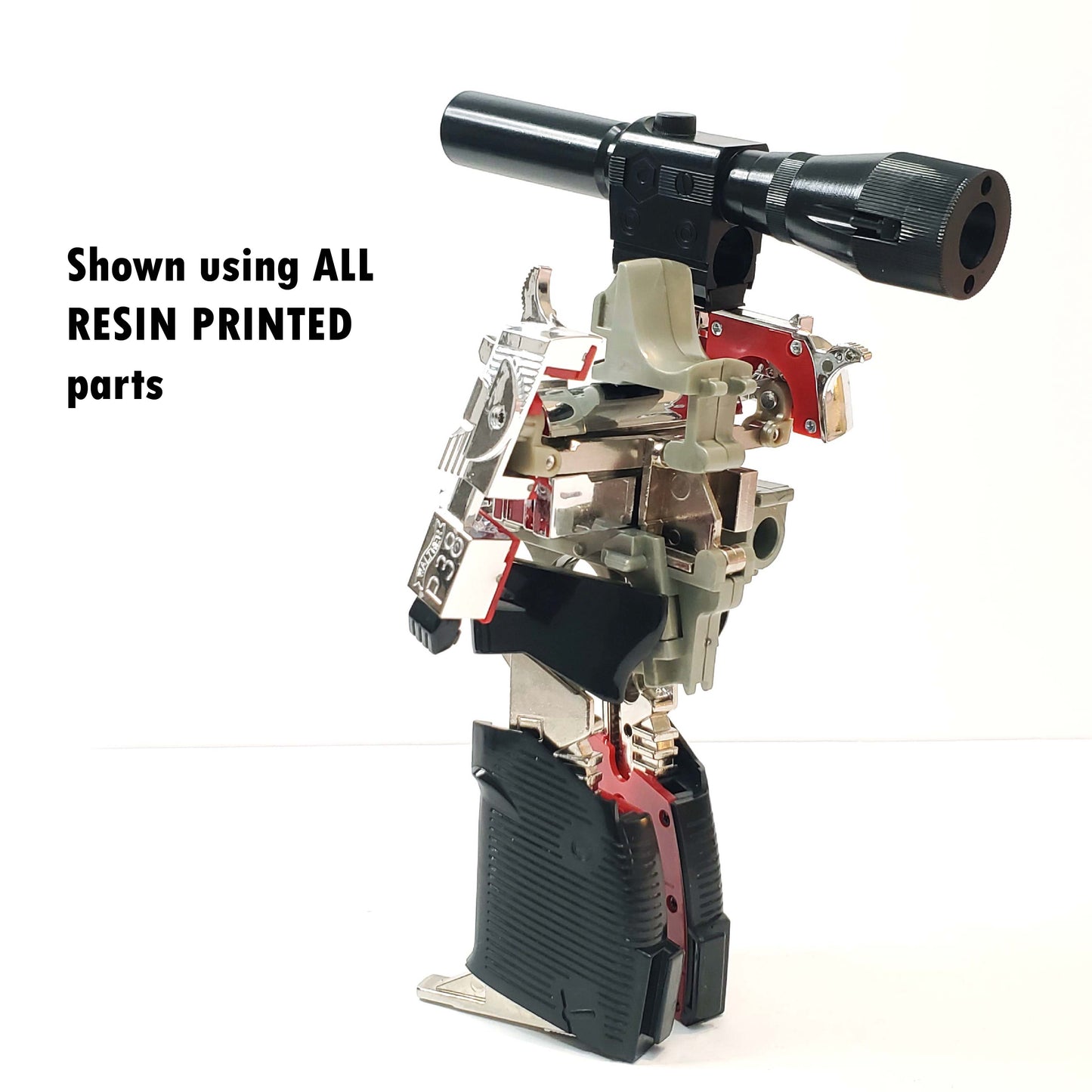 Complete Parts Set for G1 Megatron