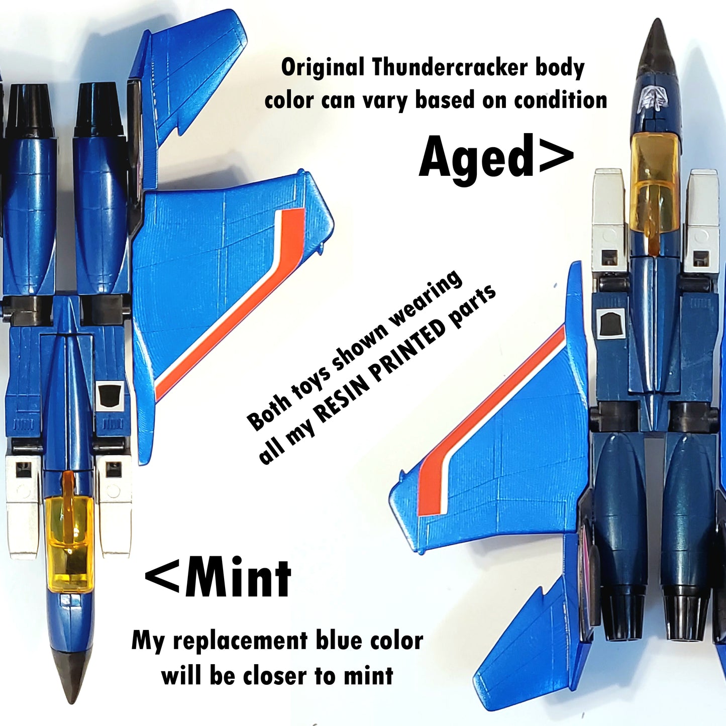 Complete Parts Set for G1 Thundercracker