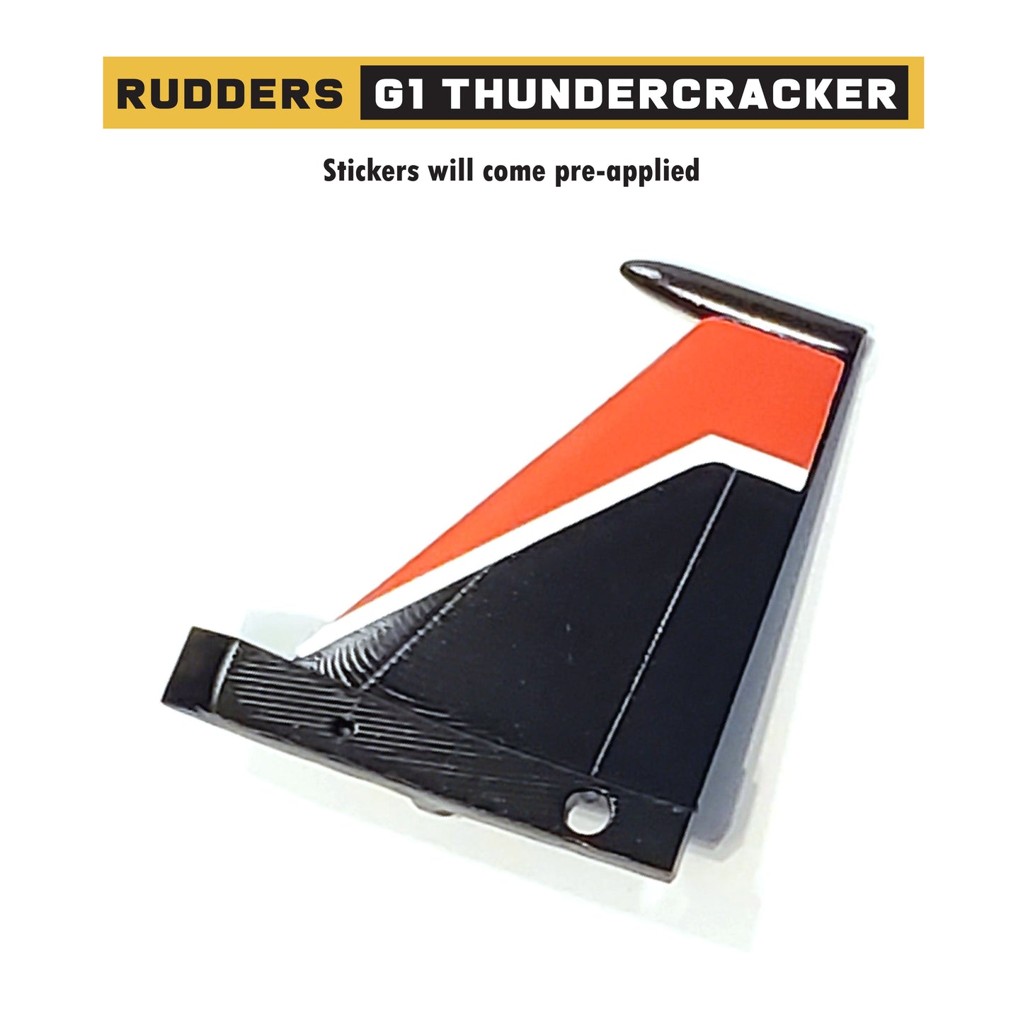 Rudder Parts for G1 Thundercracker