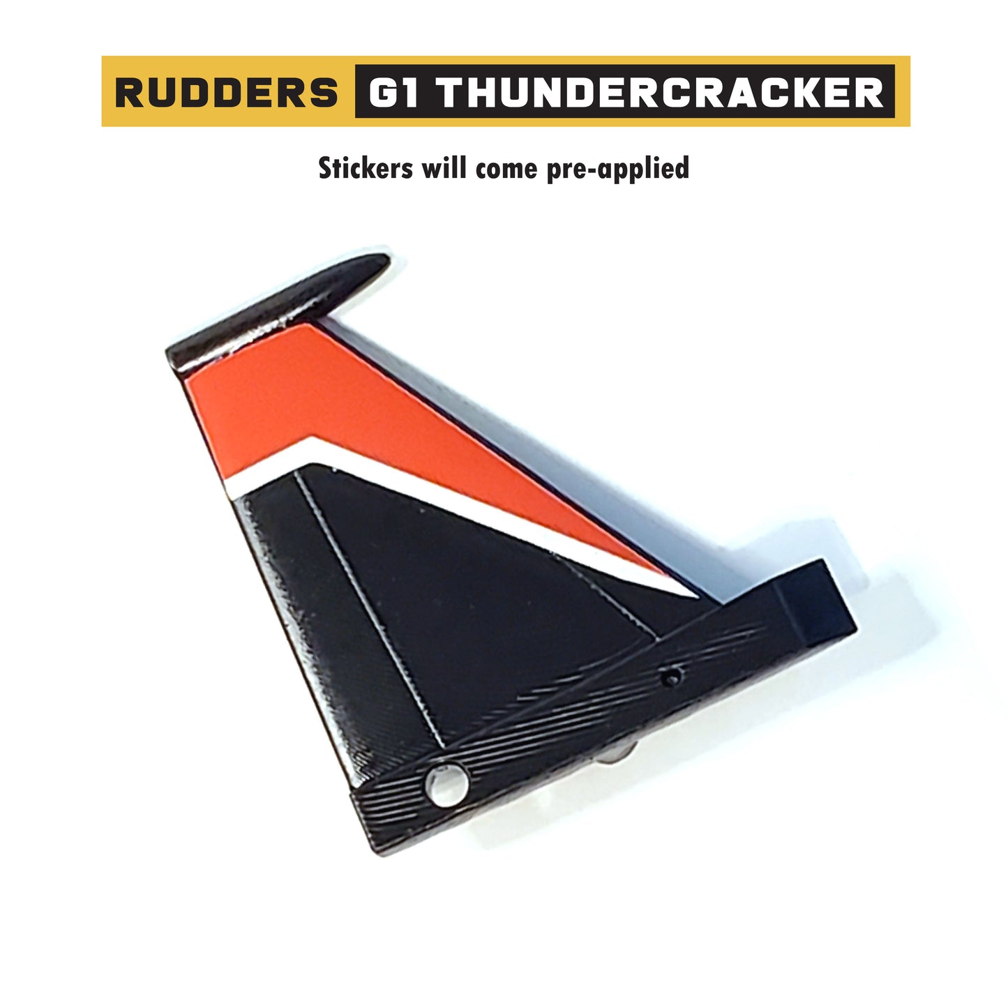 Rudder Parts for G1 Thundercracker