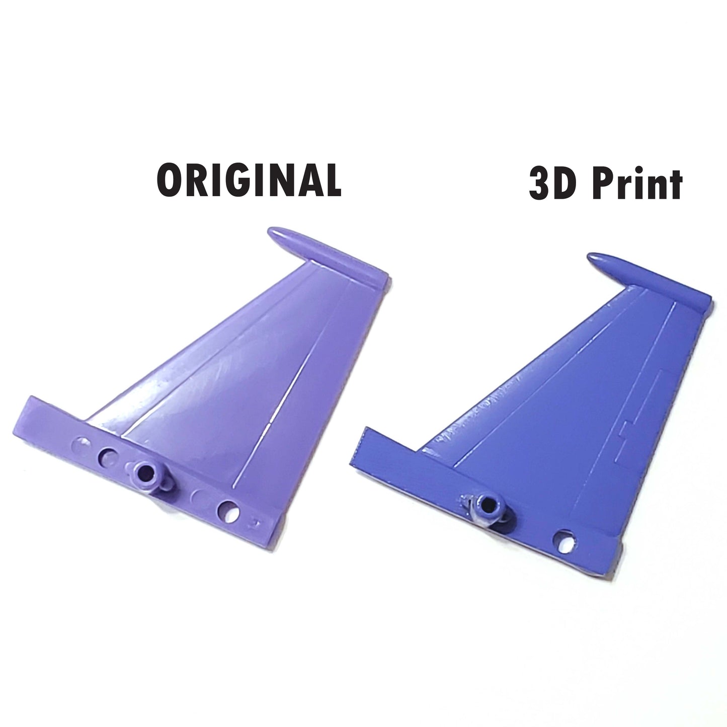 Rudder Parts for G1 Skywarp