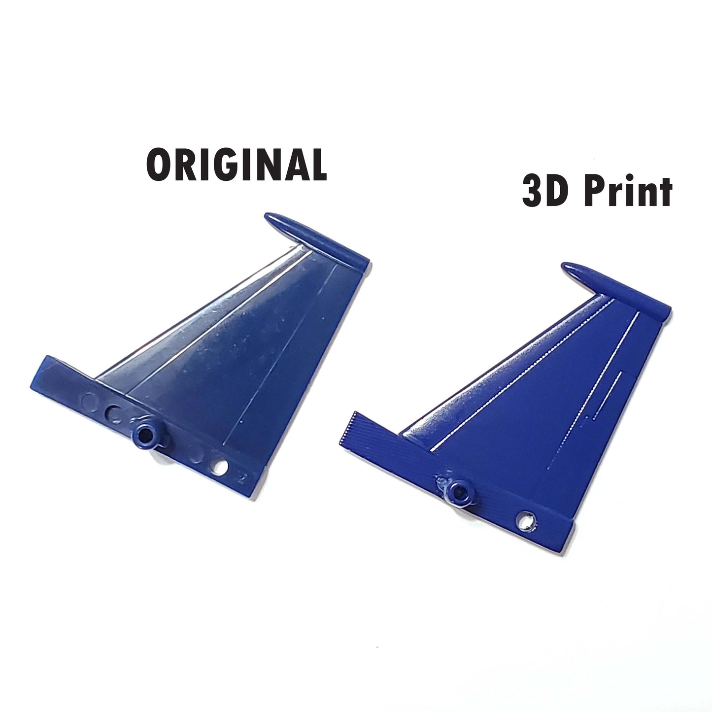 Rudder Parts for G1 Starscream