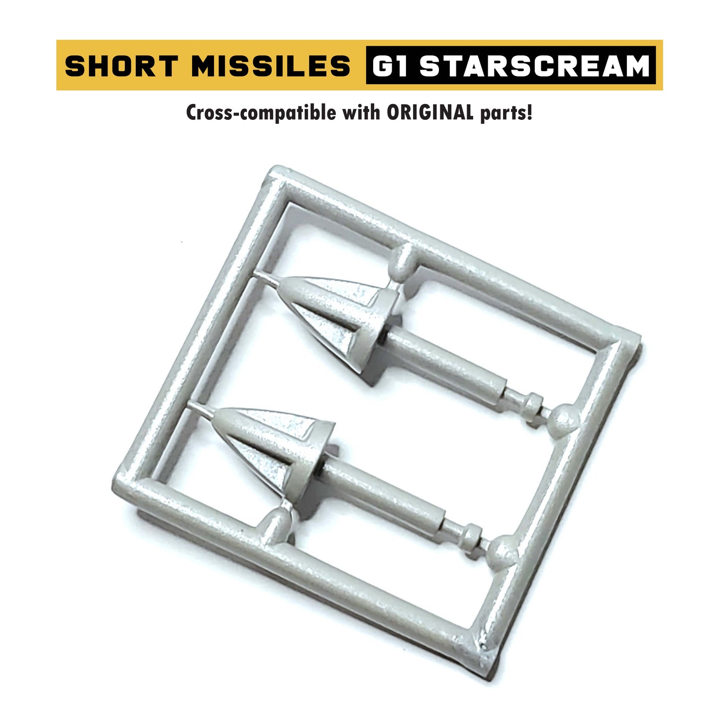 Short Missile Parts for G1 Starscream