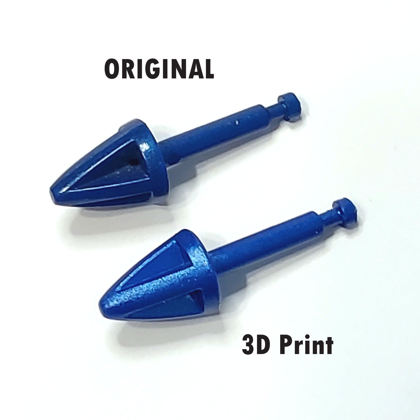 Short Missile Parts for G1 Thundercracker