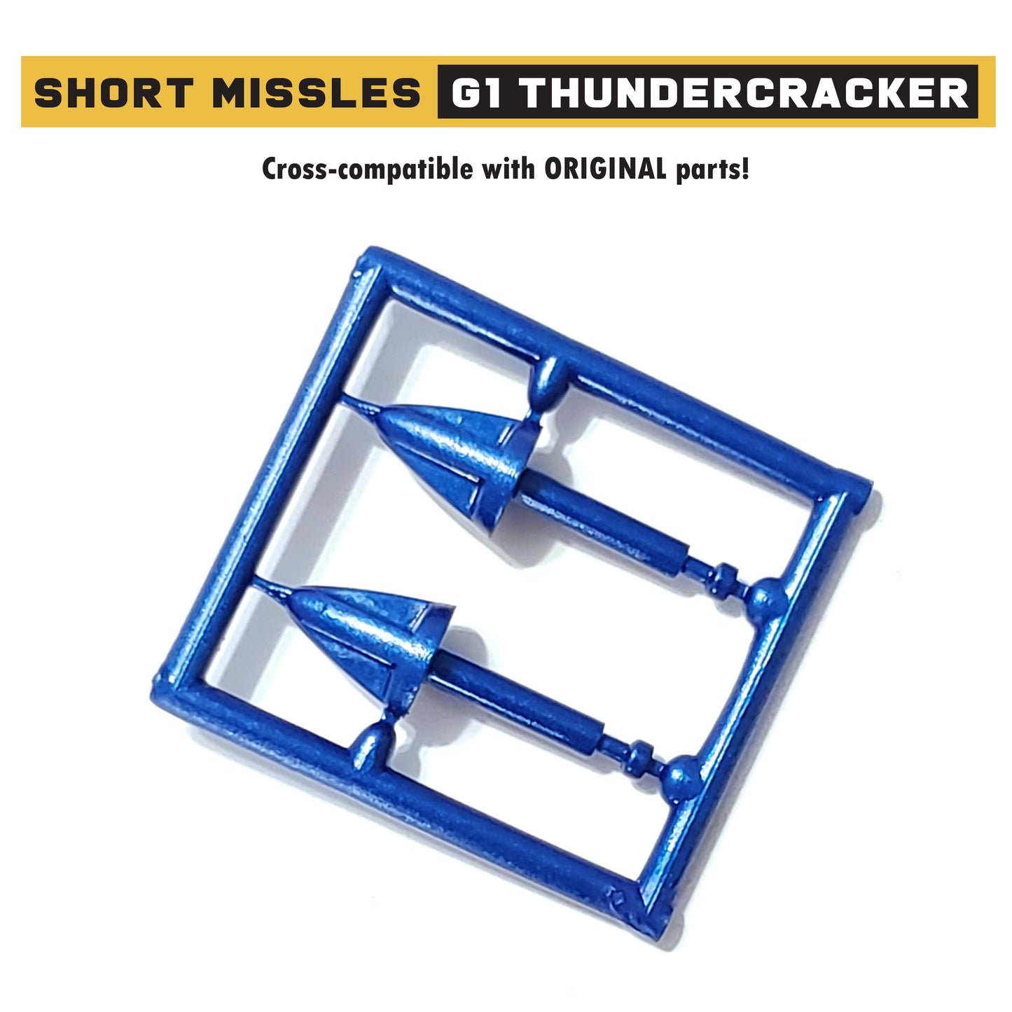 Short Missile Parts for G1 Thundercracker