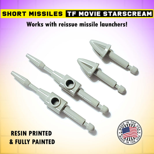 Custom Missiles for TF Movie Reissue G1 Starscream