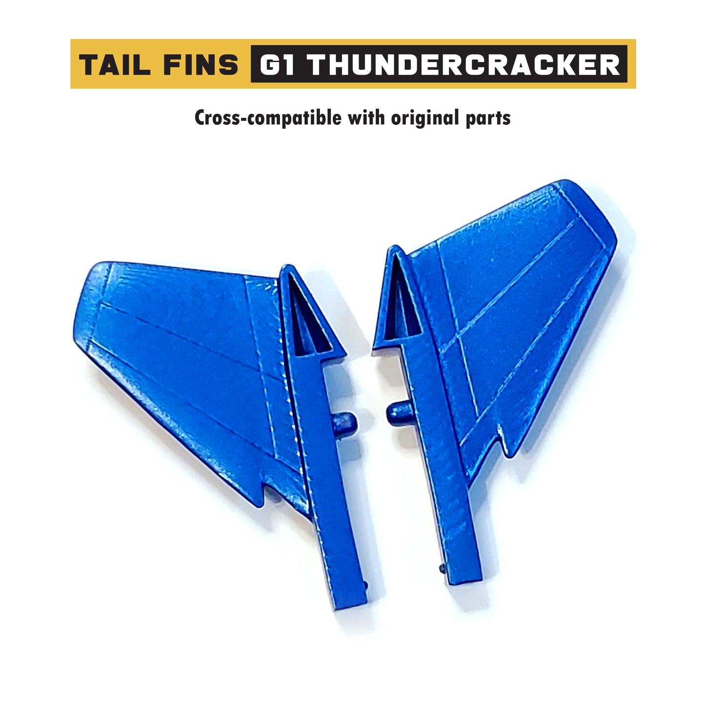 Tail Fin Parts for G1 Thundercracker