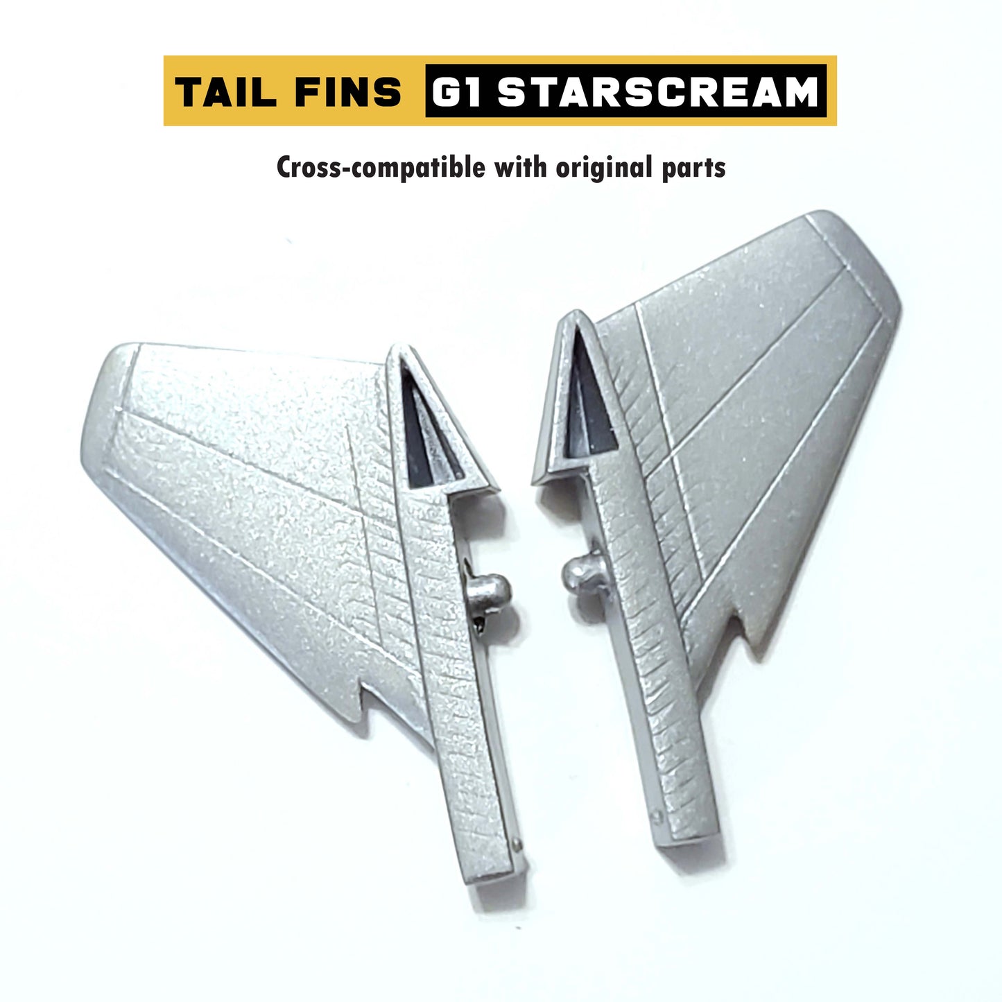 Tail Fin Parts for G1 Starscream