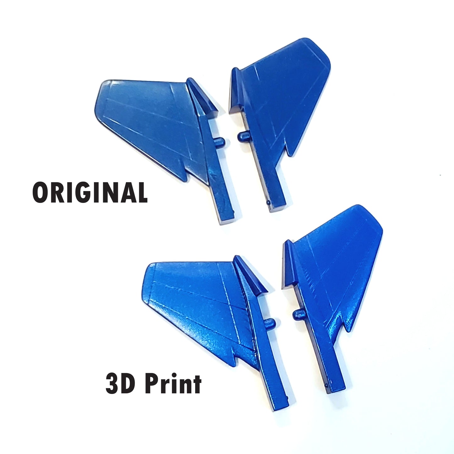 Tail Fin Parts for G1 Thundercracker
