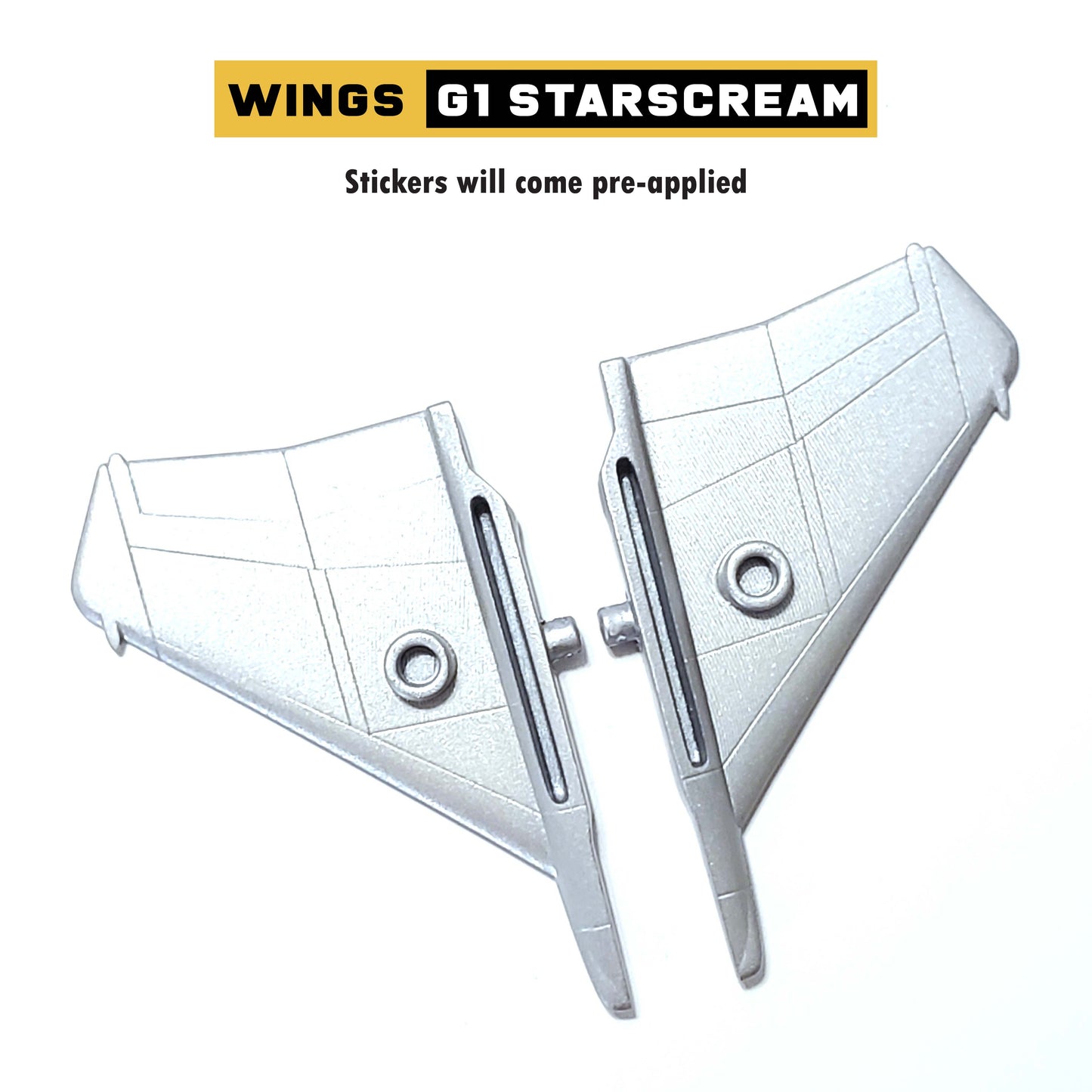 Wing Parts for G1 Starscream