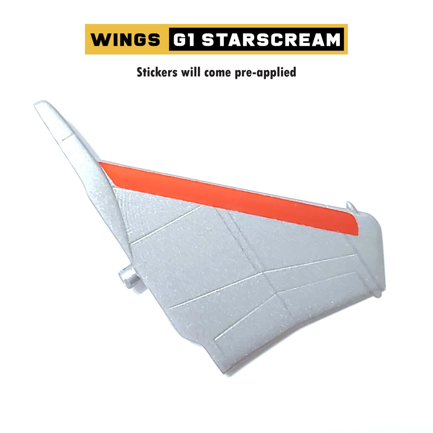 Wing Parts for G1 Starscream