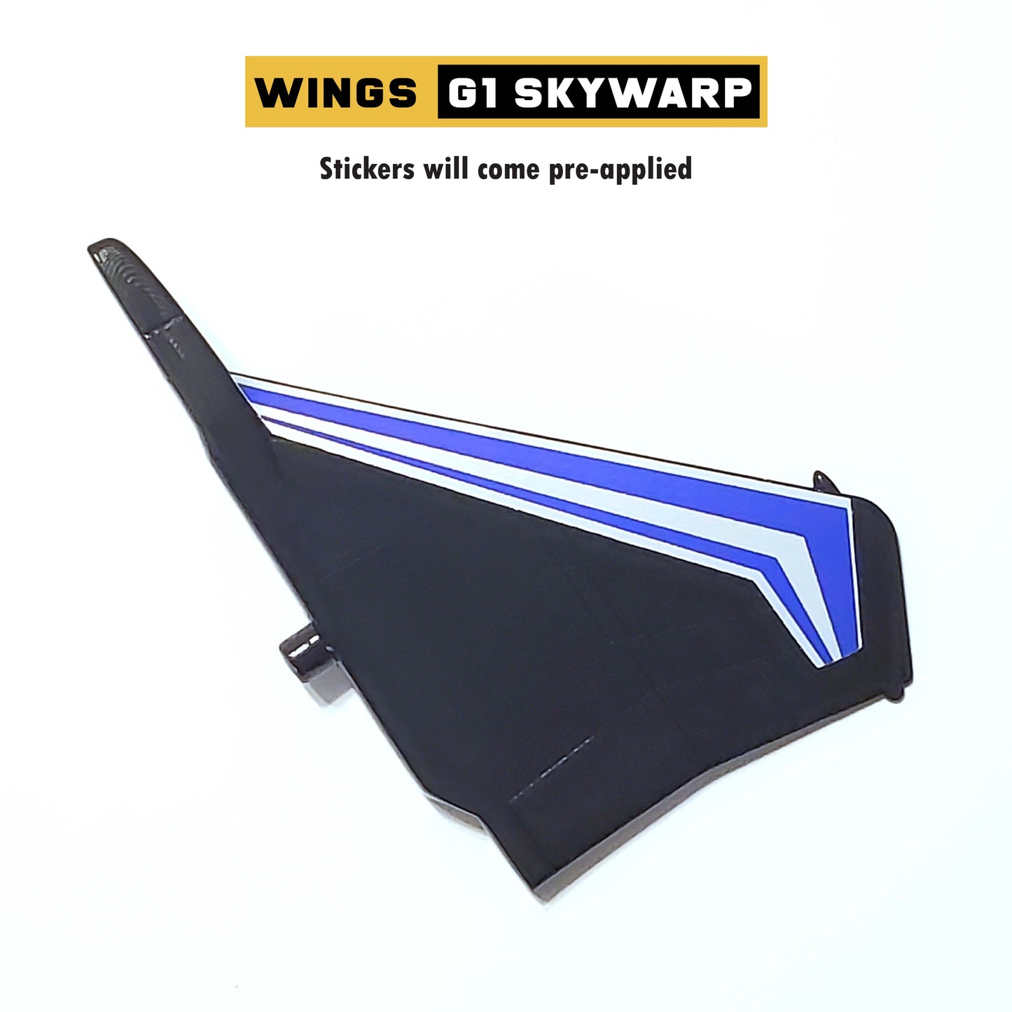 Wing Parts for G1 Skywarp