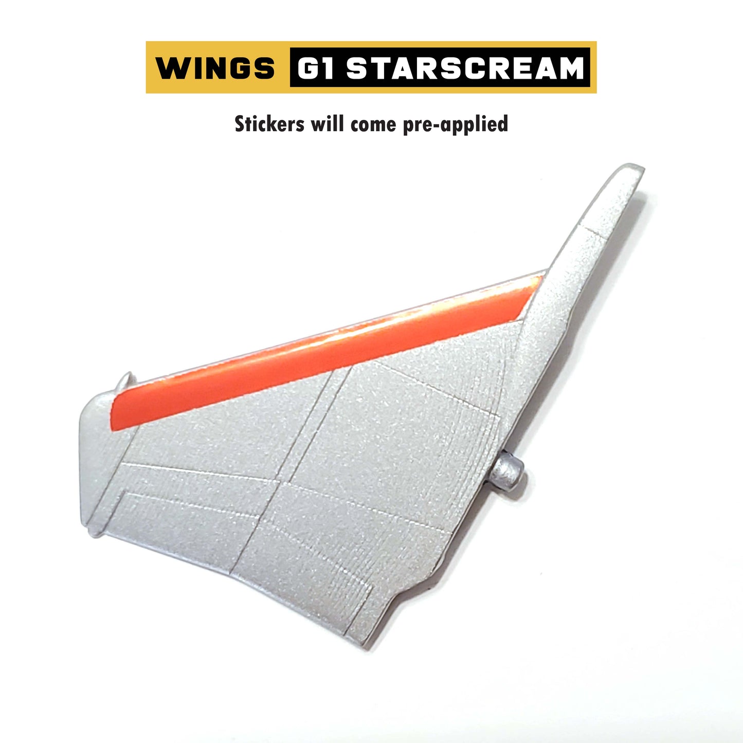 Wing Parts for G1 Starscream