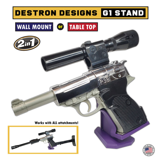 (2-in-1) Display Stand for G1 Megatron