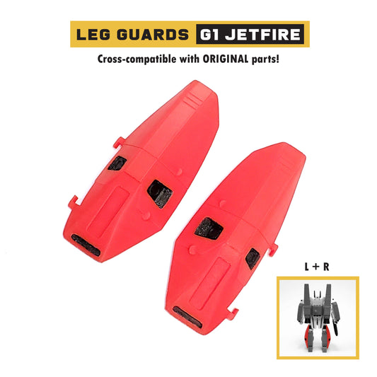 Leg Guard Parts for G1 Jetfire