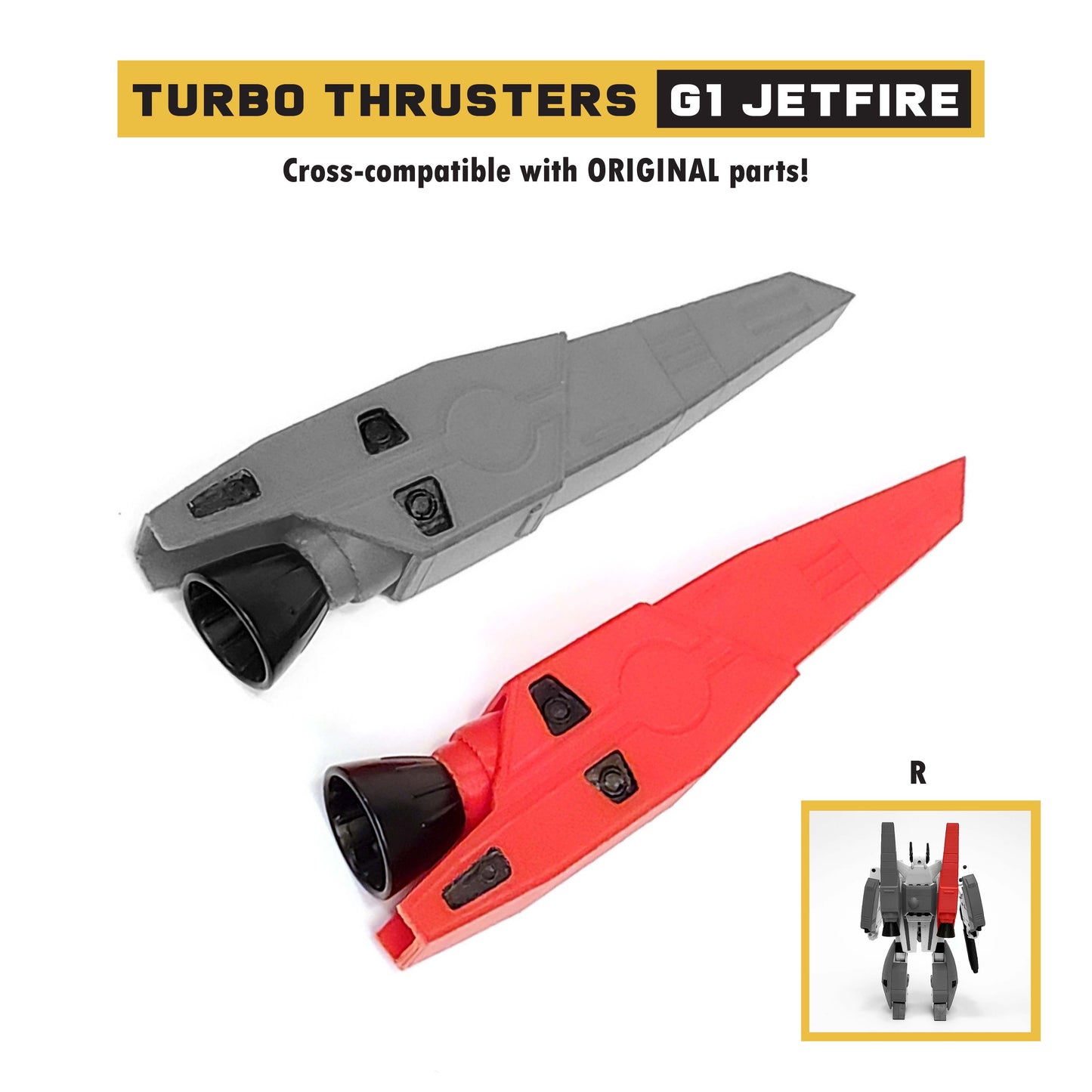 Turbo Thruster Parts for G1 Jetfire