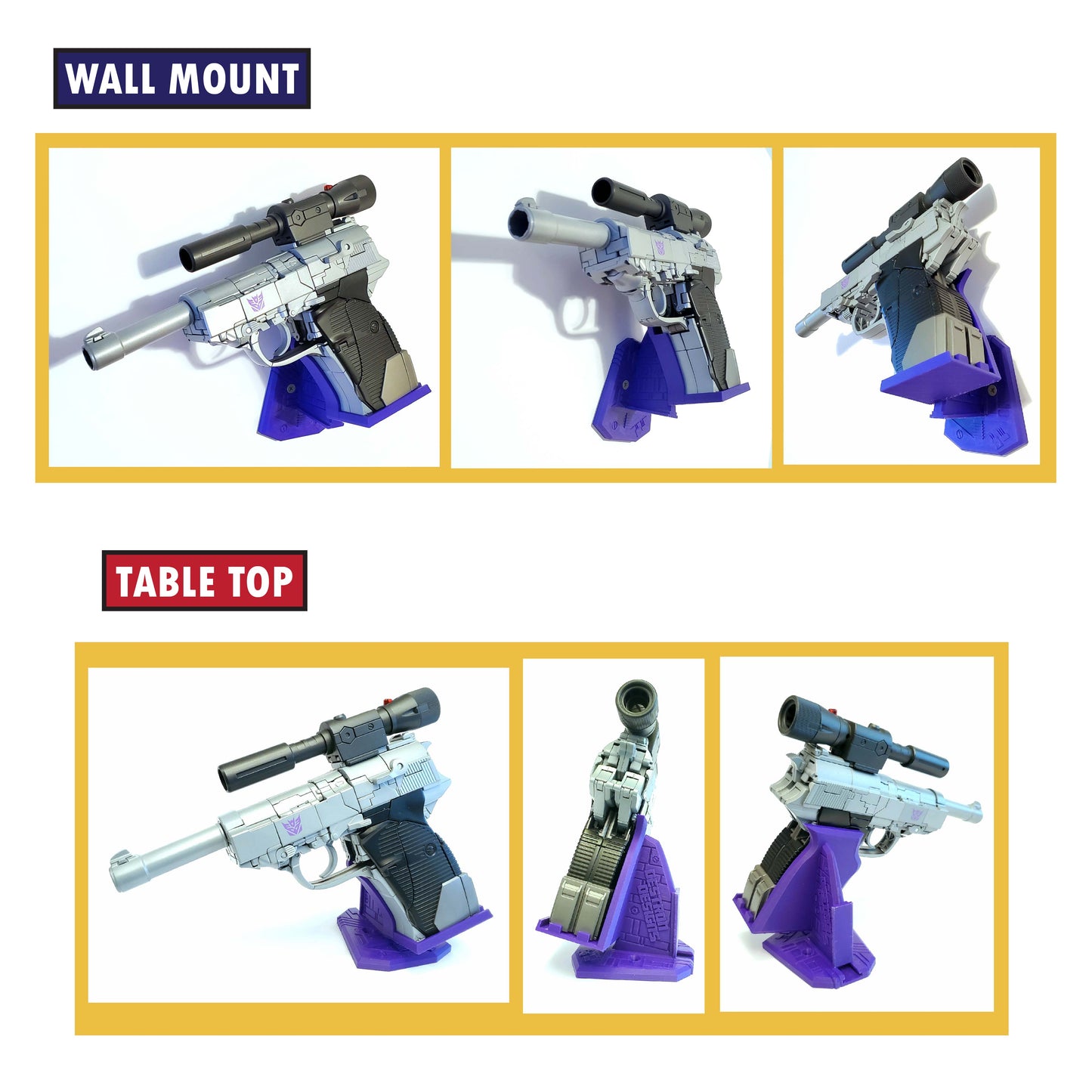 (2-in-1) Display Stand for MP-36 Megatron