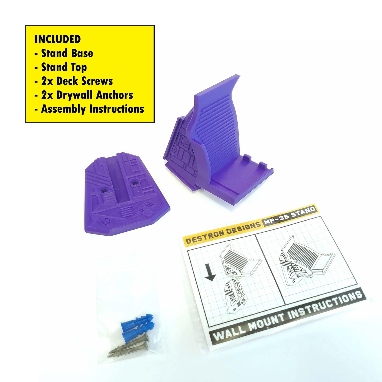 (2-in-1) Display Stand for MP-36 Megatron