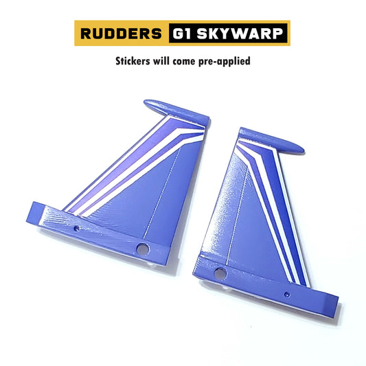 Rudder Parts for G1 Skywarp