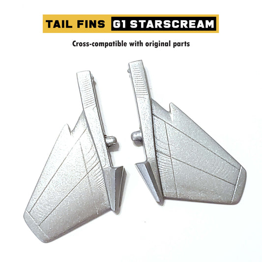 Tail Fin Parts for G1 Starscream
