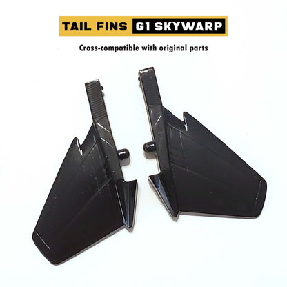 Tail Fin Parts for G1 Skywarp