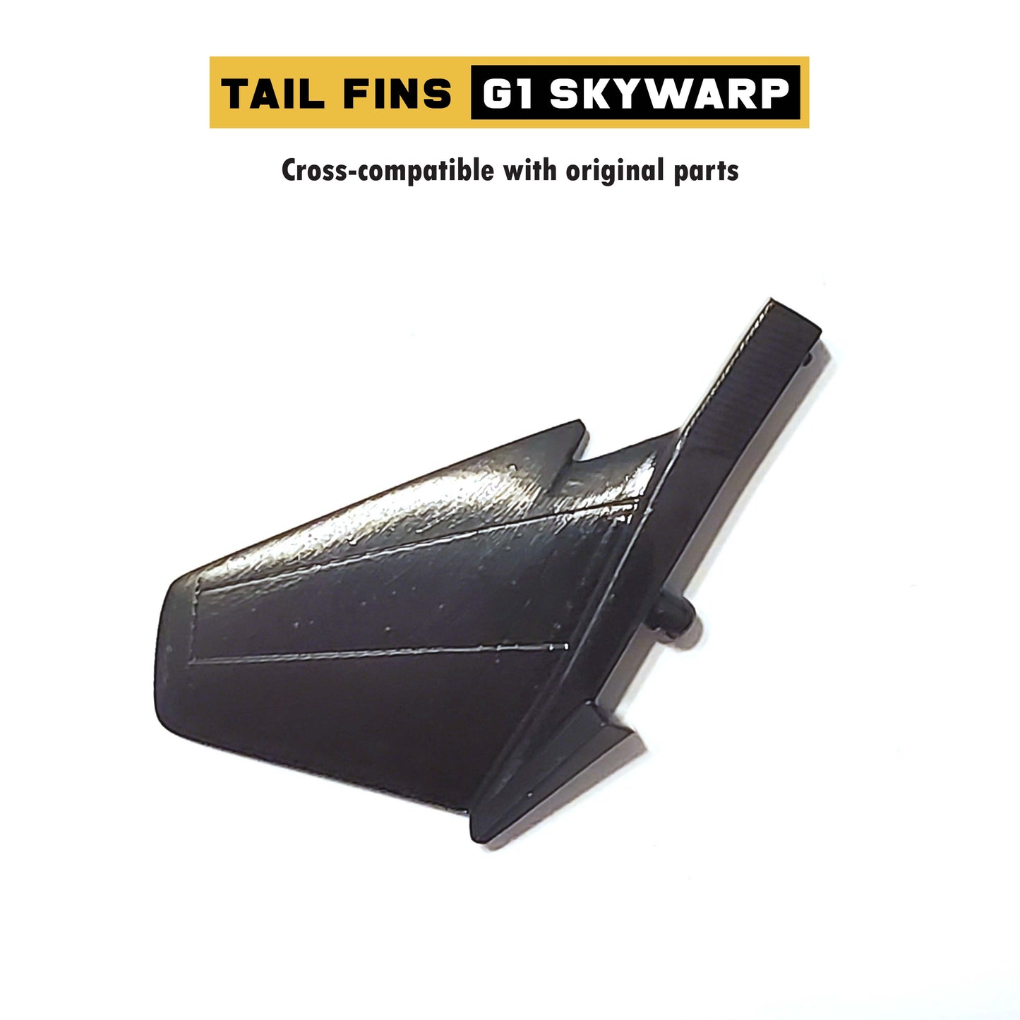 Tail Fin Parts for G1 Skywarp