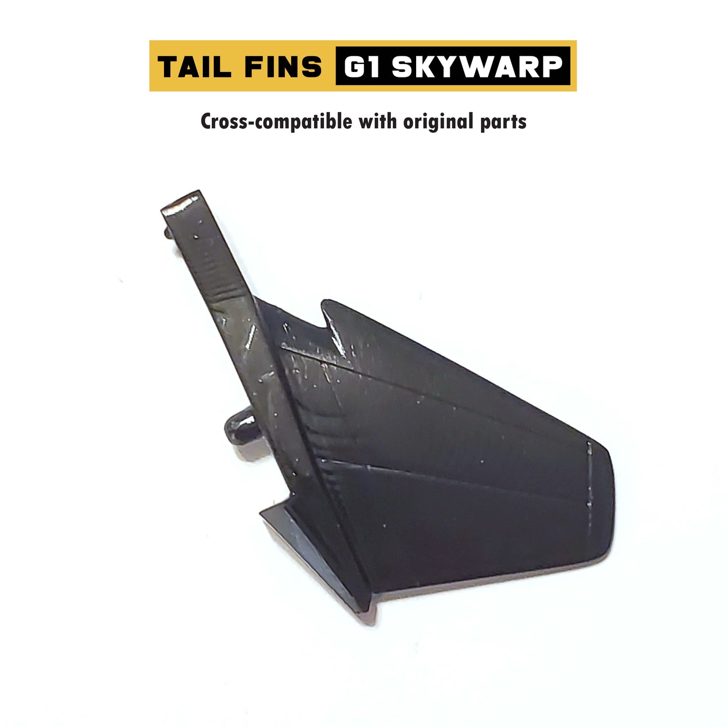 Tail Fin Parts for G1 Skywarp