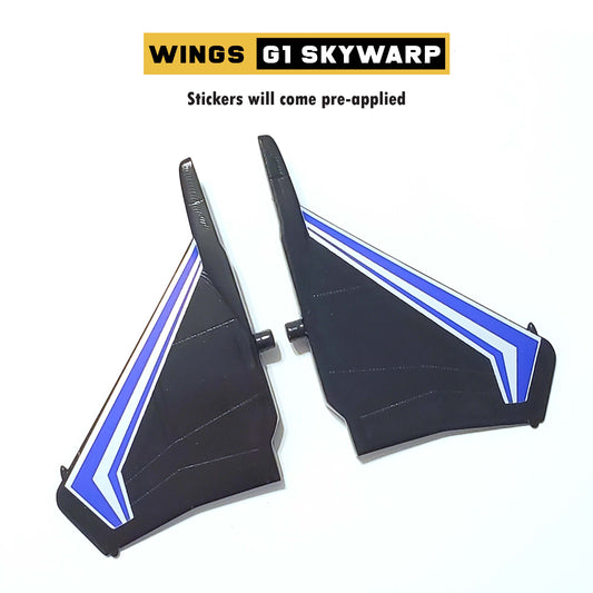 Wing Parts for G1 Skywarp