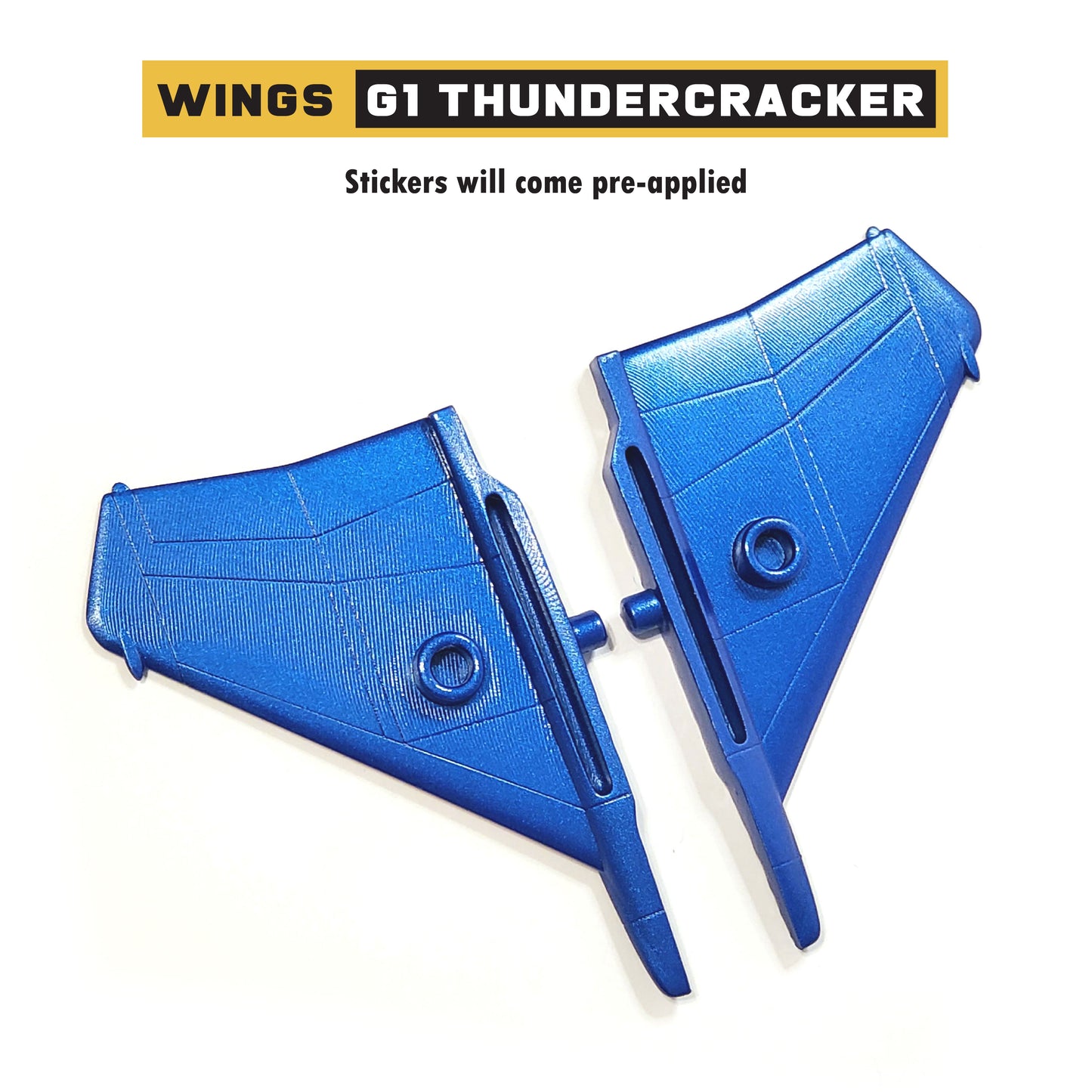 Wing Parts for G1 Thundercracker